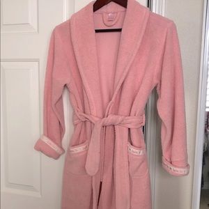 Limited Too girls  light pink Bathrobe M 12